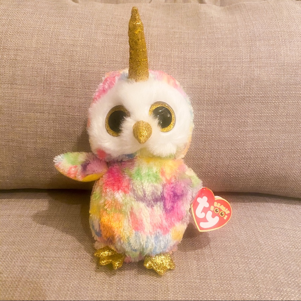 Ty Beanie Boos Enchanted Owl